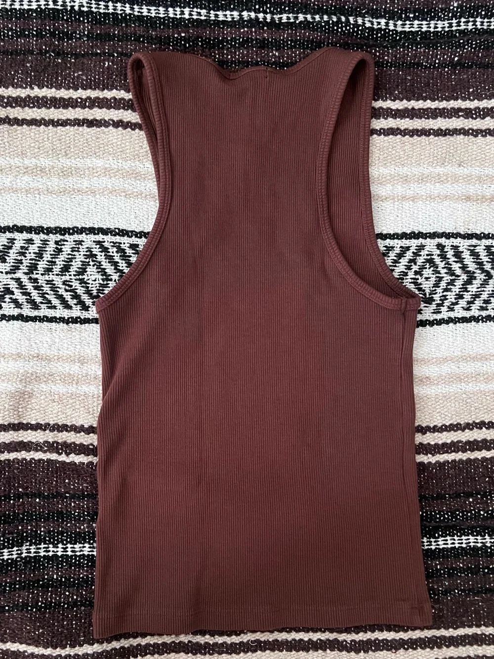 DONNI High Neck Rib Tank - Picture 3 of 3